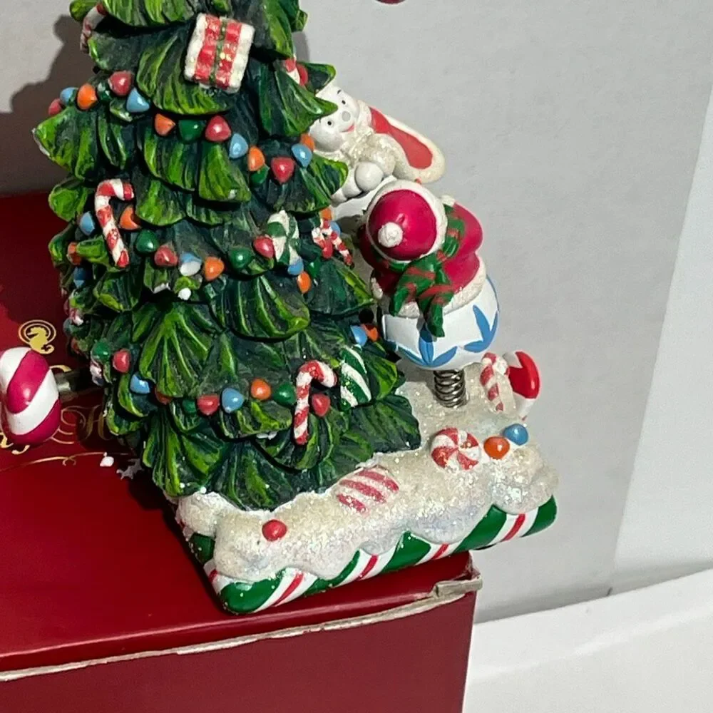 Waterford Multicolor Holiday Heirlooms Christmas Musical Tree Stocking‎ Holder